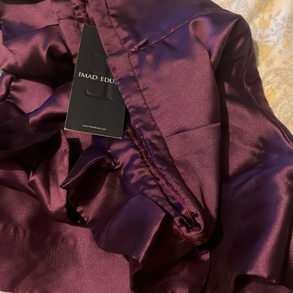 IMAD EDUSO purple short.